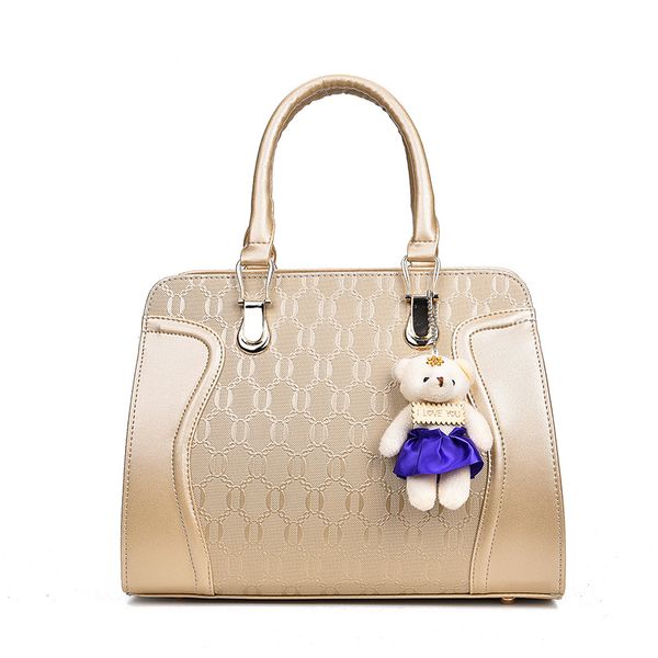 

сумка 2020 новая мода сумки на ремне diagonal портативный picture package denim медведь подвеска