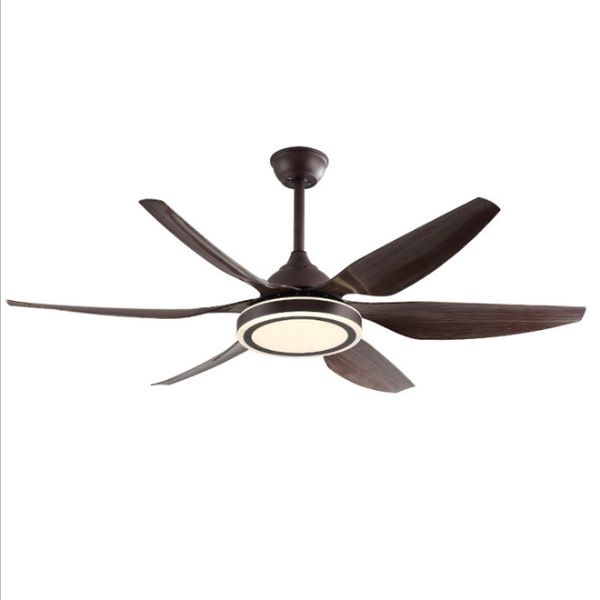 2019 Nordic Minimalist Led Fan Lamp 55 Inch Ceiling Fans Acrylic