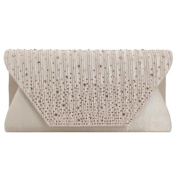 

ladies satin clutches evening bags crystal bling handbags wedding party purse envelope fashion womens bags wallet clutch bag