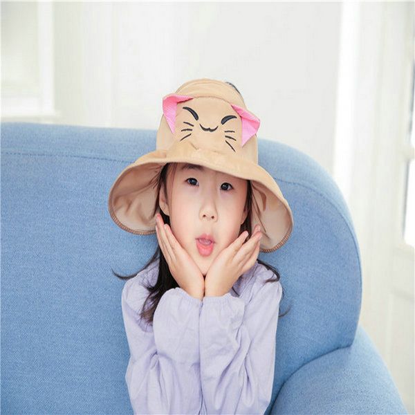 

cartoon hat for kid red bucket hat orange boys fishing hat cartoon butterfly buckethat for youth hdpsh, Yellow