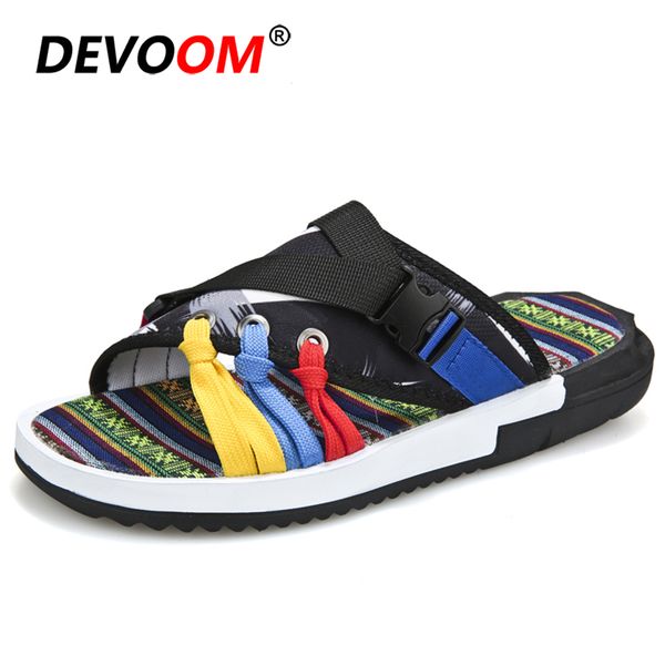 

new fashion chaussons homme cotton fabric flipflops men summer flops mens slippers indoor flip flops men slipers sandals for, Black