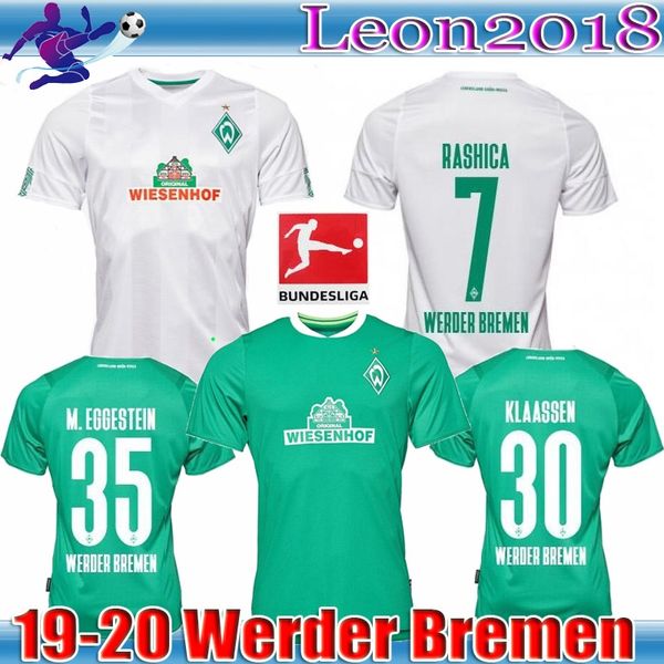 

Thai quality 19 20 SV Werder Bremen Soccer Jerseys 2019 2020 HOME AWAY PIZARRO KLAASSEN OSAKO KAINZ KRUSE Football Jersey Shirt