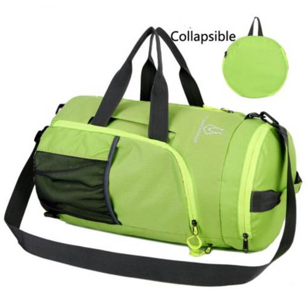 

2018 travel bag foldable casual men's bag outdoor packs basketball bag messenger bags fitness stuff sacks
