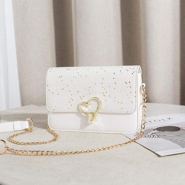 

luxurious2019 oblique small satchel tide bag woman joker mini- single shoulder chain package