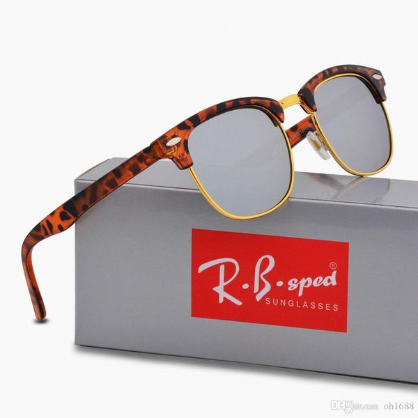 

brand sunglasses for men women classic fashion polarized sun glasses driver glasses retro eyewear with brown cases and box, White;black