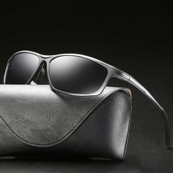 

men sunglasses polarized uv400 eyewear vintage glasses for driving shades polar fashion new 2019 retro male design, White;black