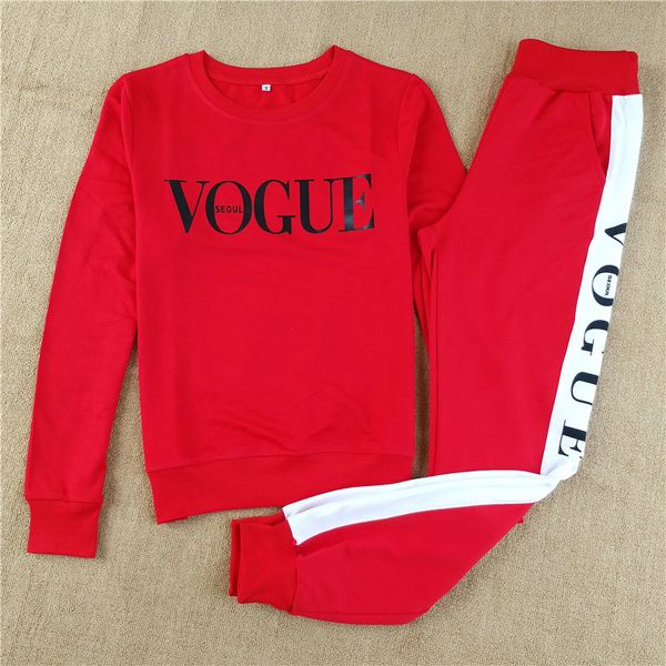 

New Autumn Winter 2018 Women Two Piece Clothing Set Casual Fashion Vogue Sweatshirt+ Long Pants Tracksuit for Women Hoodie Suit
