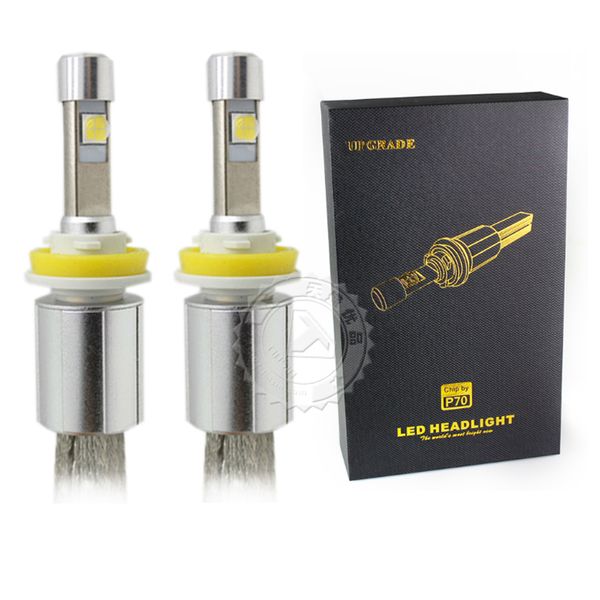 

tinsin lighting p70 xhp70 chips 110w 13200lm led headlight bulb h4 h7 hb3 9005 hb4 9006 9012 h11 brightest car headlight bulbs