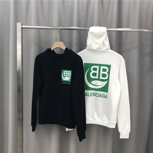 

19aw luxurious brand design bbr hooded hoodie men women fashion badge letter pullover casual streetwear sweatshirts outdoor sweatshirt, Gray;blue