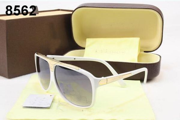 

2020 luxury designer sunglasses for fashion oval simple uv 400 lens coating mirror lens color plated frame come with package, White;black