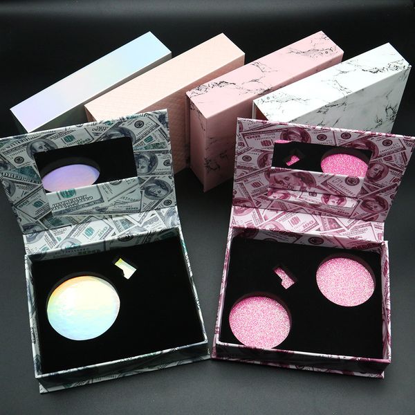

wholesale lash boxes packaging 25mm lashes packaging empty case quantum soft magnetic false eyelashes packing box