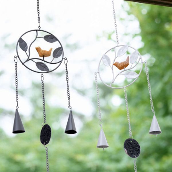 

iron bird wind chimes furin wind spinner windsock garden decoration