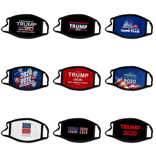 

дизайнер trump хлопок рот маска черный maskss унисекс маска для лица человек женщина, носить черный мода черный белый синий # 207, Black