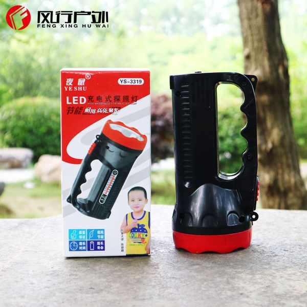 

3319led charge flashlight 23 outdoors light searchlight portable searchlight hand lantern