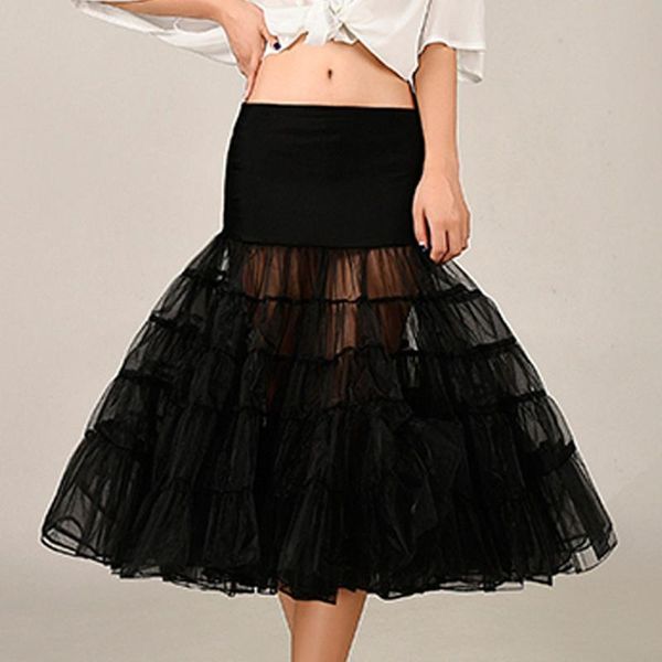 

skirts summer womens 2021 high waist length knee a-line pleated short skirt tutu dancing for evening party 20mar23, Black