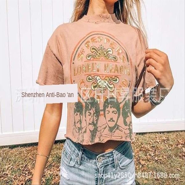 

лето 2020 напечатаны футболки t07 лето 2020 печататься футболка t07, White