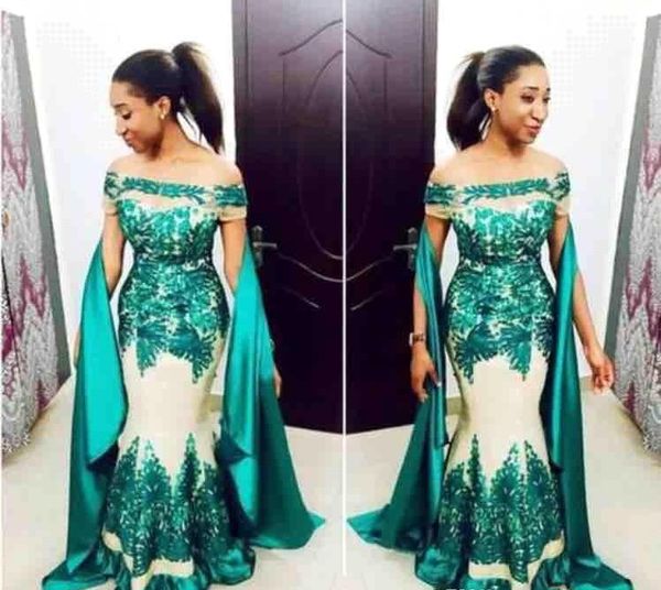 

south african black girls prom dresses hunter green appliques pageant holidays graduation wear formal evening party gowns plus size