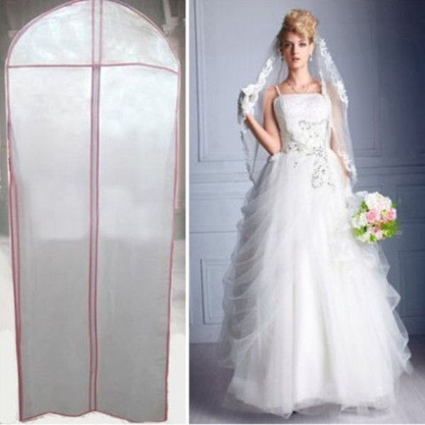 

180*60cm foldable bridal gown wedding dress dust proof cover storage bag breathable large garment storage bag