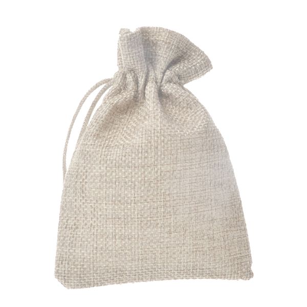 

12pcs small linen pouch burlap jute sack drawstring gift bags jewelry pouch natural linen birthday party candy packaging bag