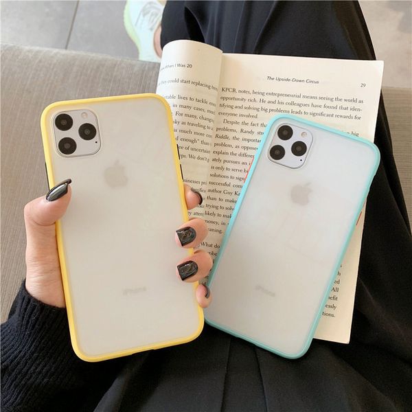 

матовый полное покрытие телефона чехол для iphone x 8 6 6s 7 plus матовый pc защитный для iphone 7 8 plus 11 pro max case cover soft край