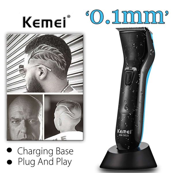 

kemei 5025 110-240v electric smart hair clipper solimpia mens beard trimmer cutting machine tools bwkf zvjeu