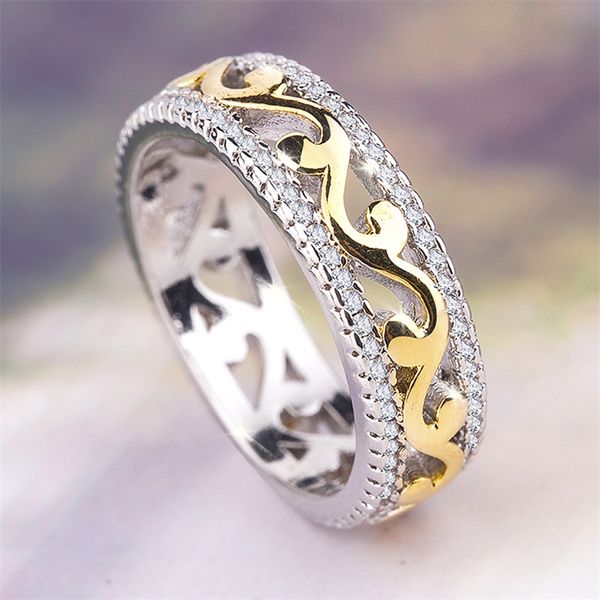 

14k gold diamond rings for men women and fashion 925 sterling silver anillos de bizuteria gemstone 14k gold jewelry anel rings, Golden;silver