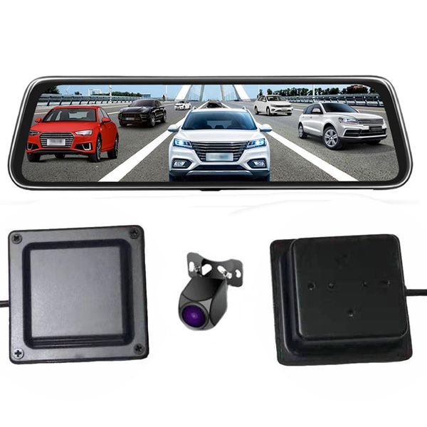 

parking lane change blind spot mirror radar sensor system 1080p camera dash cam hd touch screen drive video recorder car