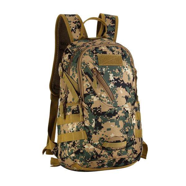 

20l backpack outdoor hiking cycling travel shoulder back pack - 43 x 27 x 21cm