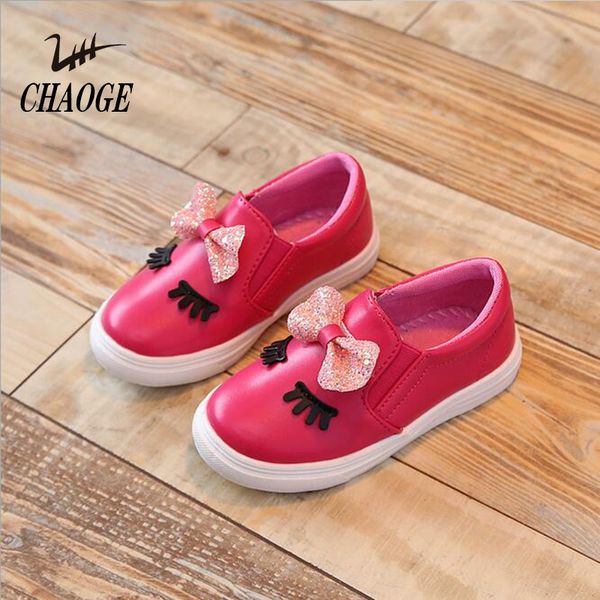 

2019 весной и осенью раздел детской обуви принцесса лук обувь повседневная в детской приливной бесплатная доставка # 1, Black