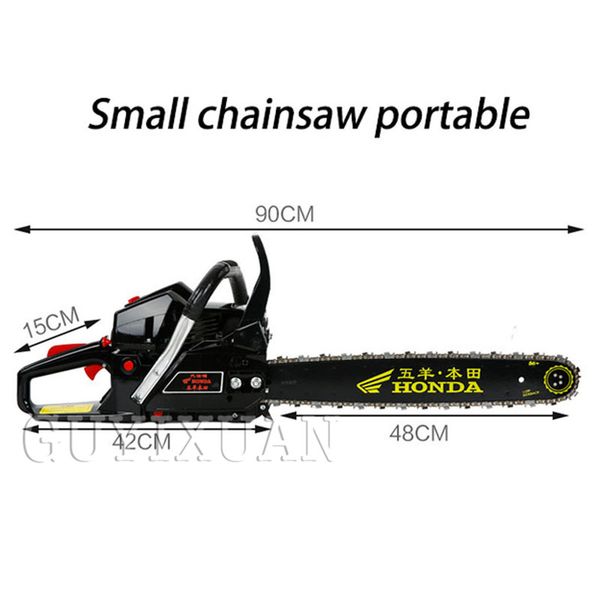 

guyx 3.8kw [18 20 22 cm angle] diy chainsaw saw chain upgrade woodworking power tool set polisher portable chain saw