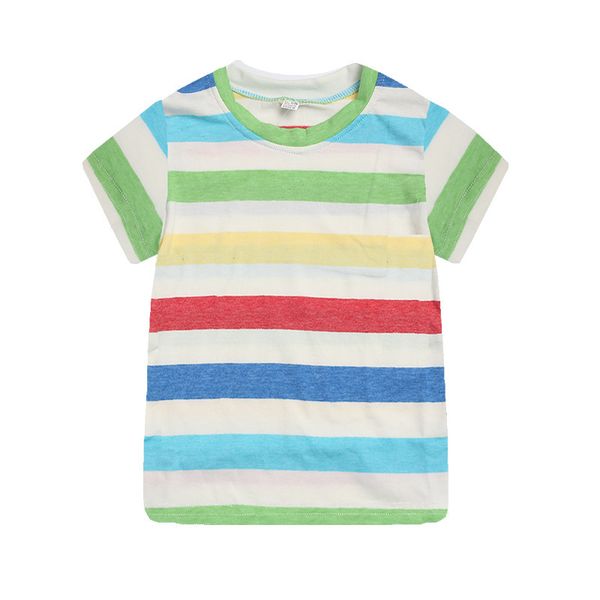

2019 summer fashion girls t-shirt children cartoon floarl letter print short sleeve round neck kids clothes party costumes, Blue