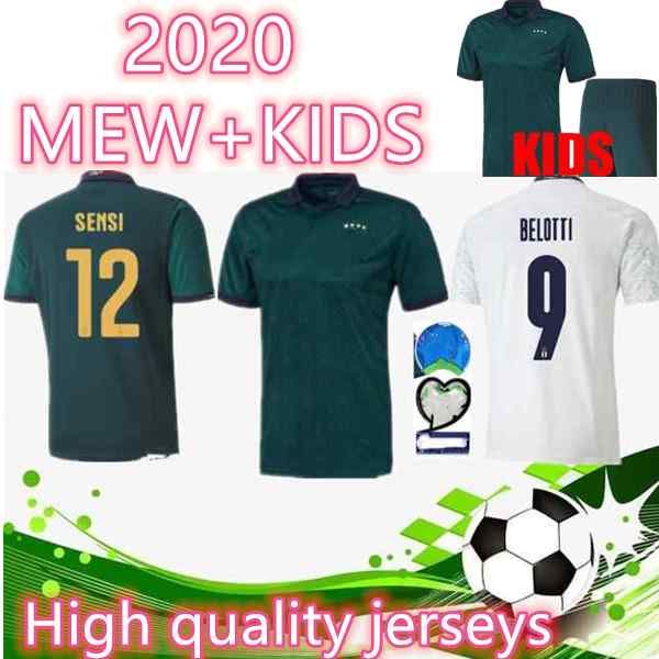 

Kid kit and italy home jer ey 2019 2020 de ro i bonucci verratti chiellini in igne belotti jer ey 2019 italy football uniform, Black;yellow
