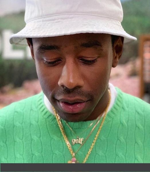 

гольф ван blingbling цветок ангел алмаз хип-хоп ожерелье тайлер создатель, Silver