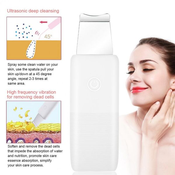 

skin scrubber blackheads removal ultrasonic deep cleansing