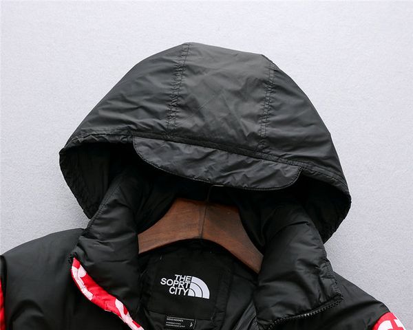 

luxury face north brand высокого качества вниз куртки вскользь пальто бутик мода пальто куртки открытый непромокаемые parker, Black