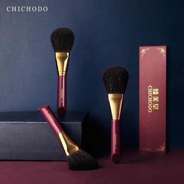 

mydestiny makeup brush-2020 new luxurious chichodo series-gray rat hair powder paint&brush-face cosmetic pen-natural hair-beauty