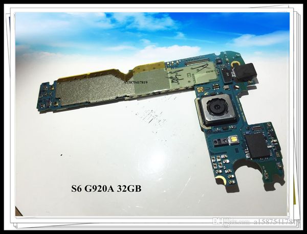 

international unlock original mainboard logic circuit electronic panel for samsung galaxy s6 g920a 32gb motherboard ing