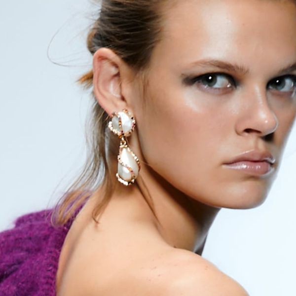 

lady za simulated pearls dangle earrings women wedding bohemian cute girls christmas gifts handmade statement party jewelry, Silver