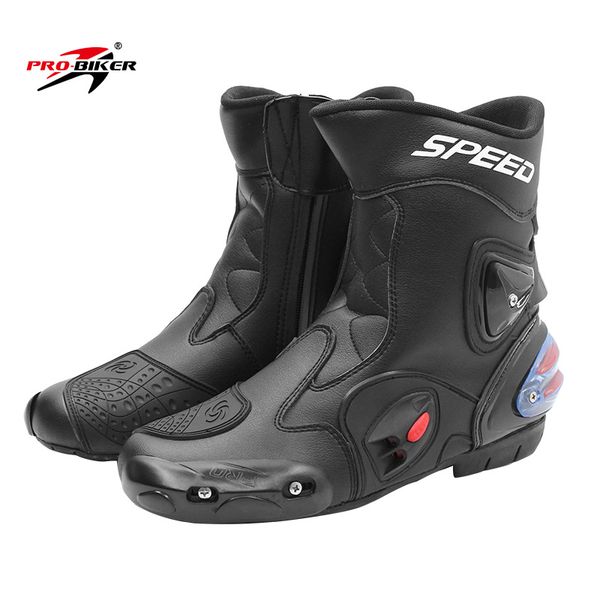 

mid-calf motorcycle boots in the long-distance racing off-road locomotive shoes