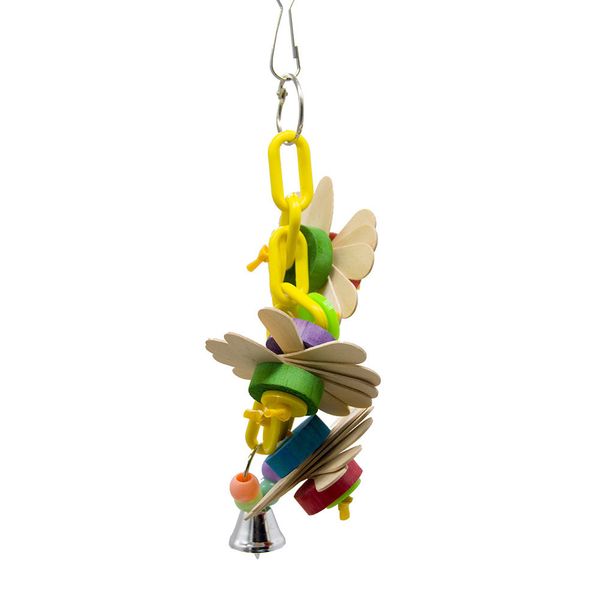 

parrot toys bird toys plastic chain second gram force six leaf and flower gnawing string cage decoration amazon