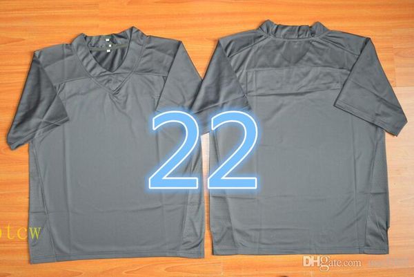 

2018 new football jerseys for man jersey colour black white size s-3xl a 22, Black;red