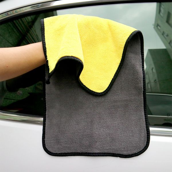 

30*60 car towel microfiber dishcloth clean your motorcycle vehicle rearview mirror glass maintain automobile use car towel 5pcs