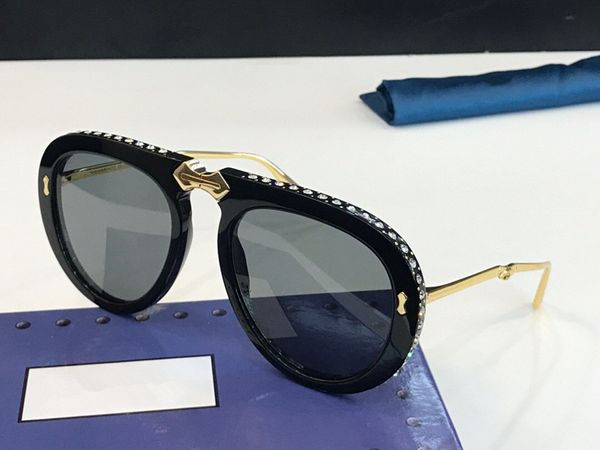 

luxury 0307 sunglasses for men and women foldable designer summer style rectangle full frame uv protection come with case, White;black