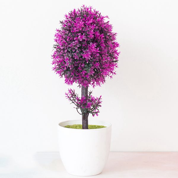 

artificial pot plants bonsai stimulation flowers fake tree home office accessory