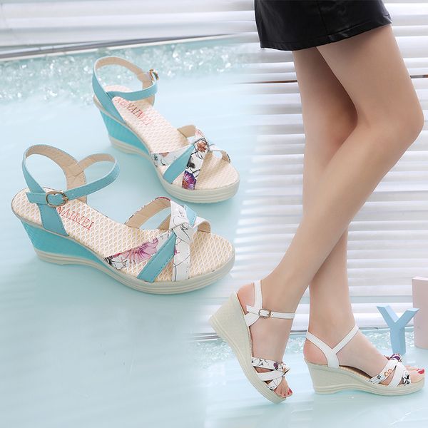 

women 's high heels sandals ladies fishmouth san, Black