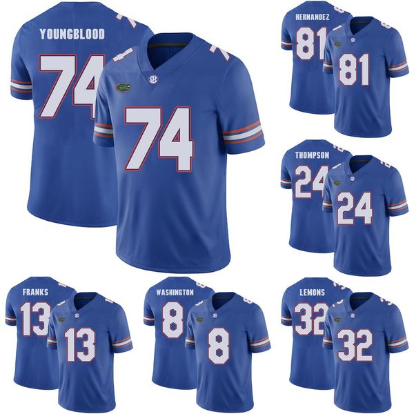 

adam shuler ii stitched men's florida gators chris howard brett heggie austin perry amari burney college football jersey, Black