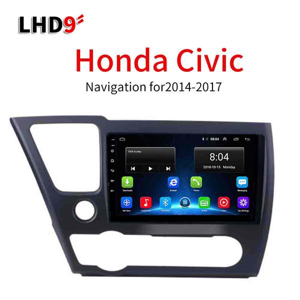 

lionet gps navigation for car civic 2014-2017 9inch lh1016y