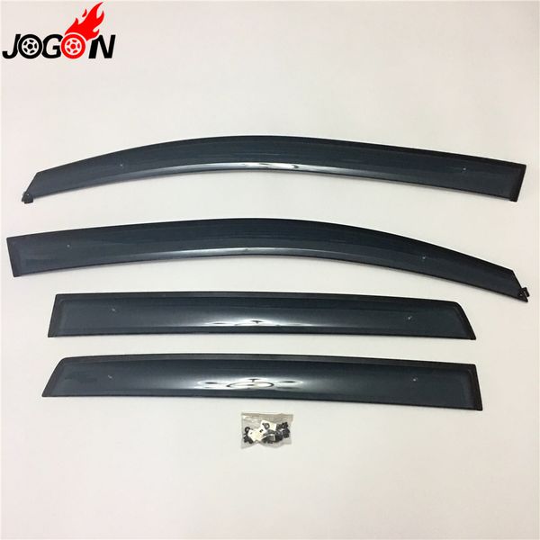 

window sun rain visors super vent shade deflector guard shield 4pcs for dodge caliber 2007 2008 2009 2010 2011 2012