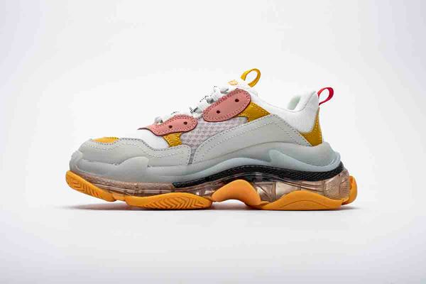 

2019 fashion running shoes 17fw triple-s dad for men's women black sports designer triple s shoes size 36-45