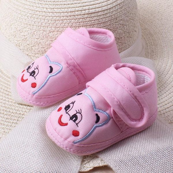 

new born baby girl boy soft sole prewalkers cartoon infant new anti-slip shoes toddler shoes walking casual first walkers 2020 s
